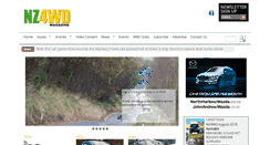 Desktop Screenshot of nz4wd.co.nz